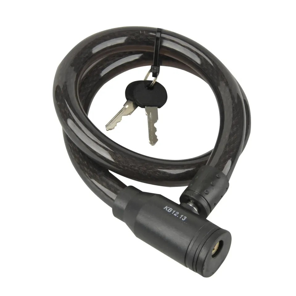 Fischer 85848 Seilschloss schwarz 180 cm Basisschutz