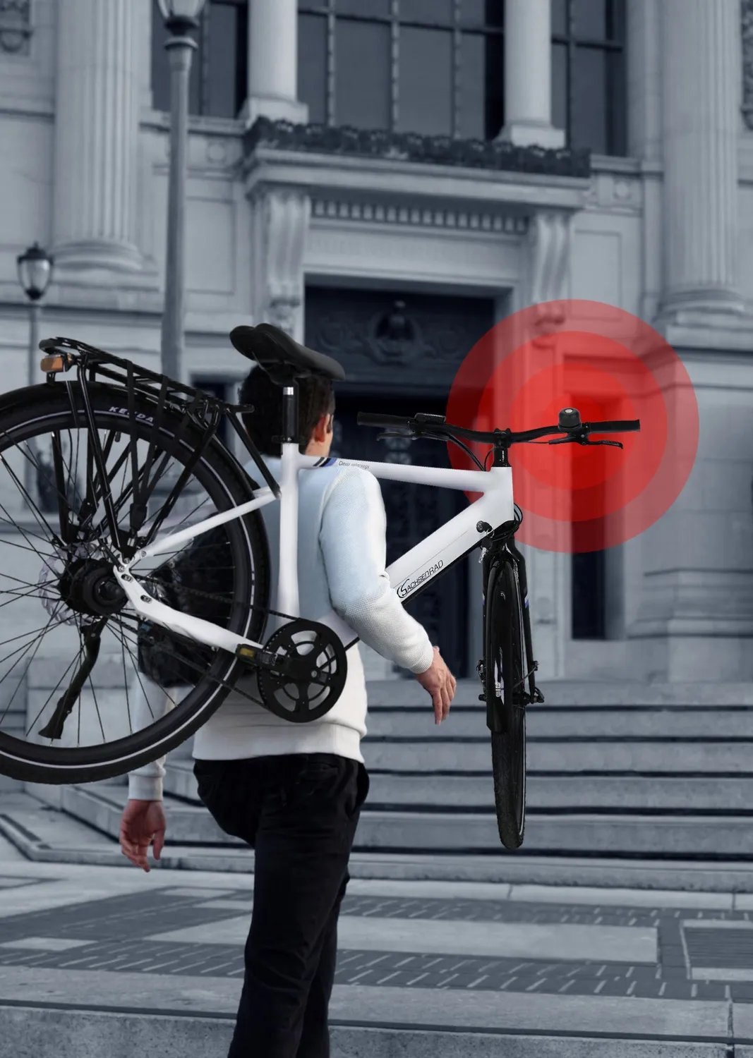 SachsenRad iTagger Fahrradklingel mit Apple Find My