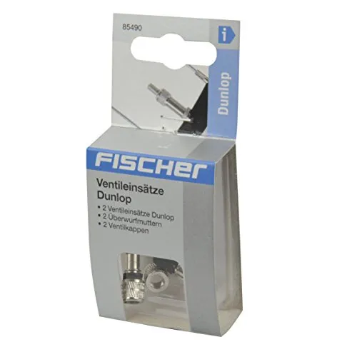 Fischer 85490 Ventil-Set Dunlop 6-teilig grau