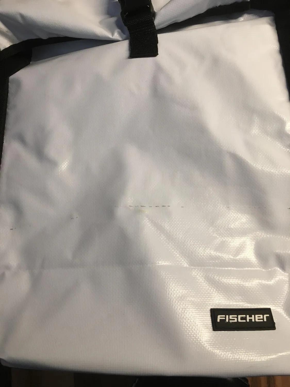 Fischer Gepäckträgertasche wasserdicht 18 Liter weiß
