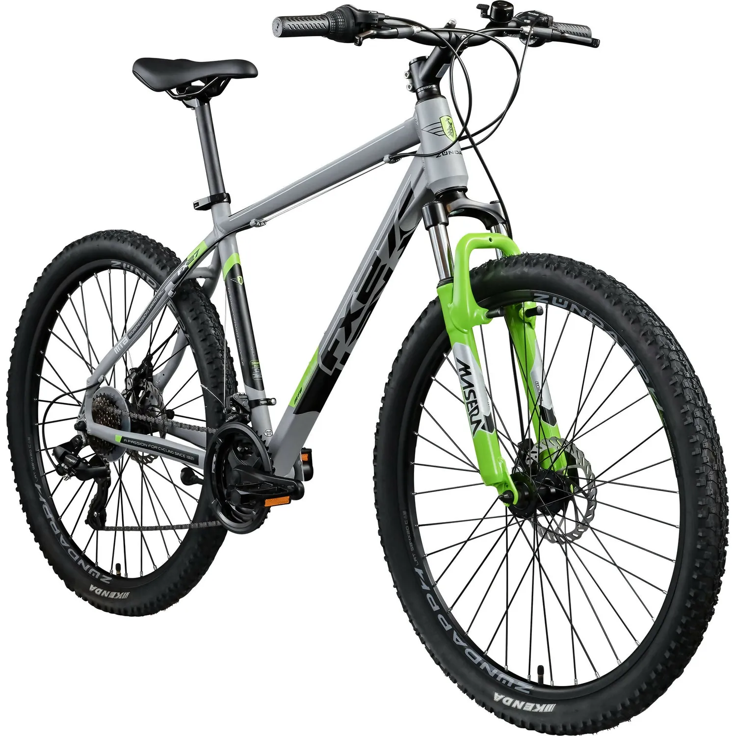 Zündapp FX27 Mountainbike 27,5 Zoll 48 cm grau 21-Gang