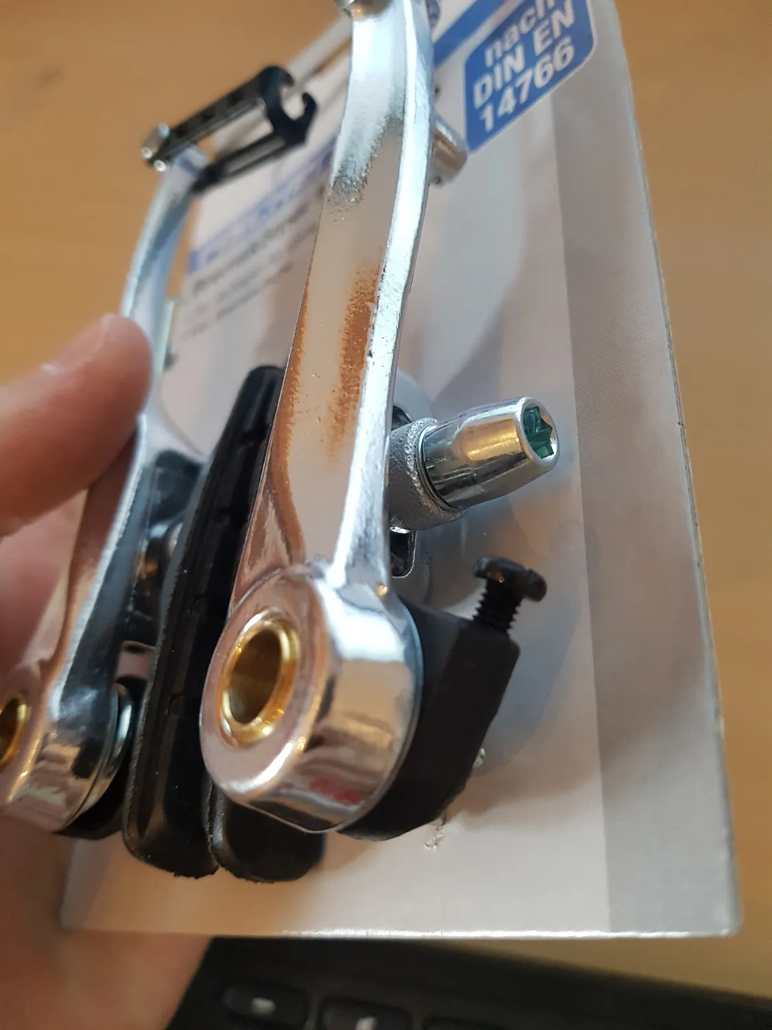 Fischer Bremshebel-Set V-Brake Alu Uni kurz sportlich