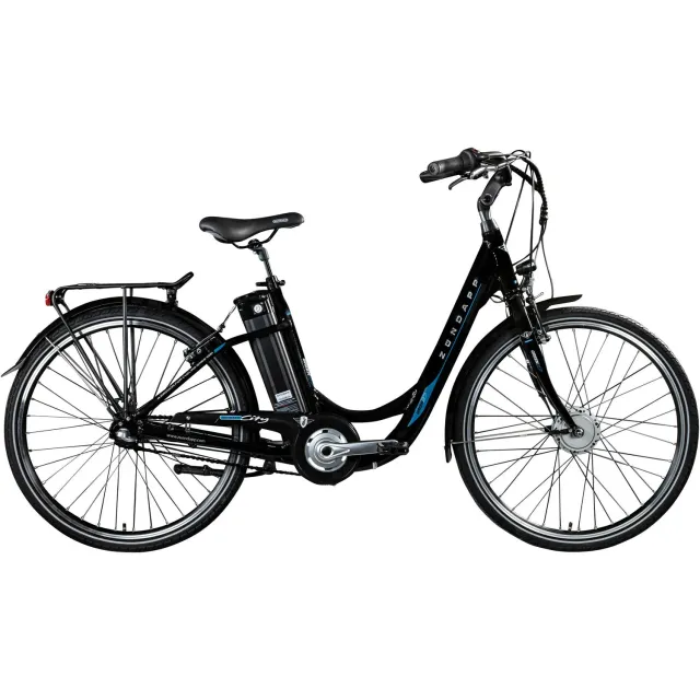 Zündapp Green 2.7 Damen E-Bike 26 Zoll 46cm schwarz-blau