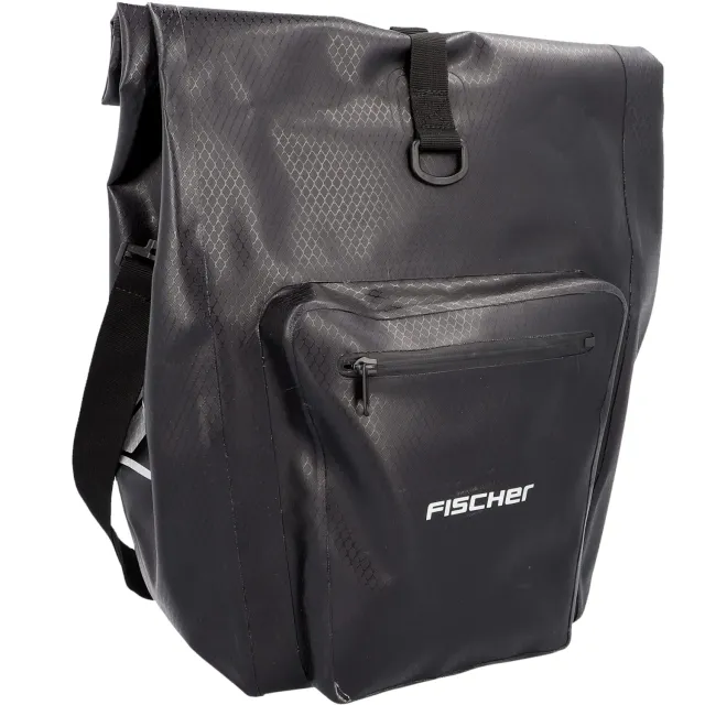 Fischer Plus Terra Gepäckträgertasche 30L schwarz M