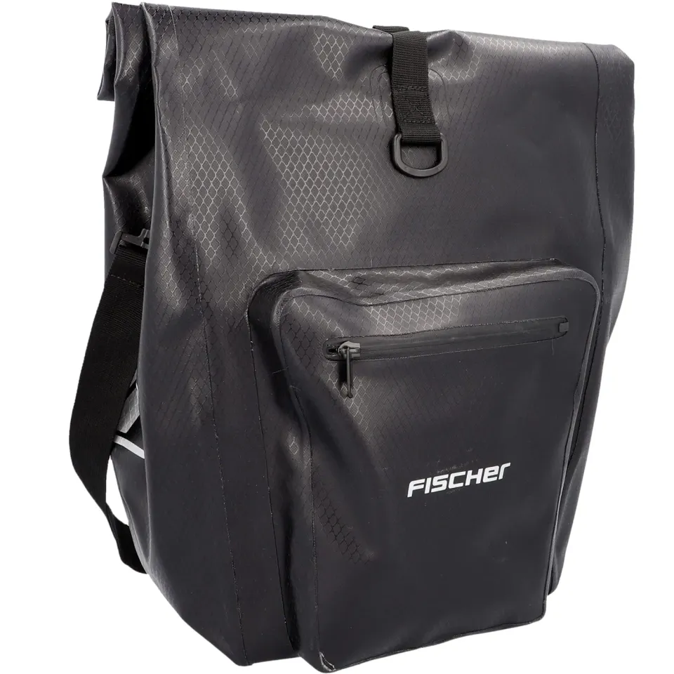 Fischer Plus Terra Gepäckträgertasche 30L schwarz M