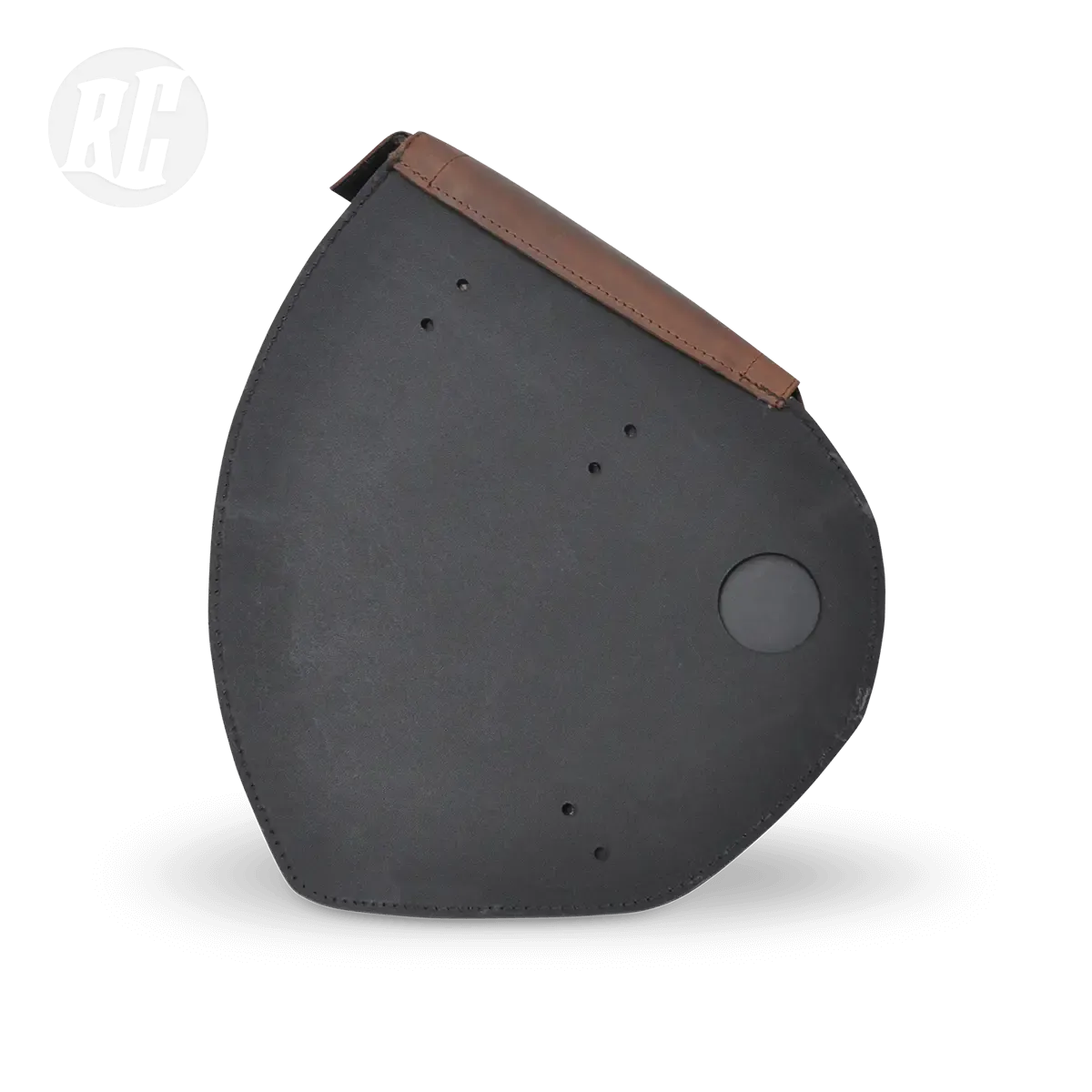 Ruff Cycles Ruffian Satteltasche Leder Links Braun Notebook