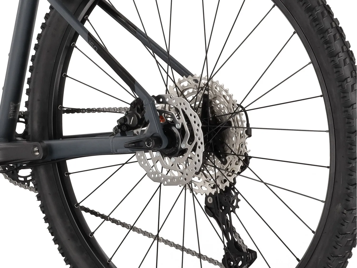 Carver Strict 160 Mountainbike Deep Anthracite XT