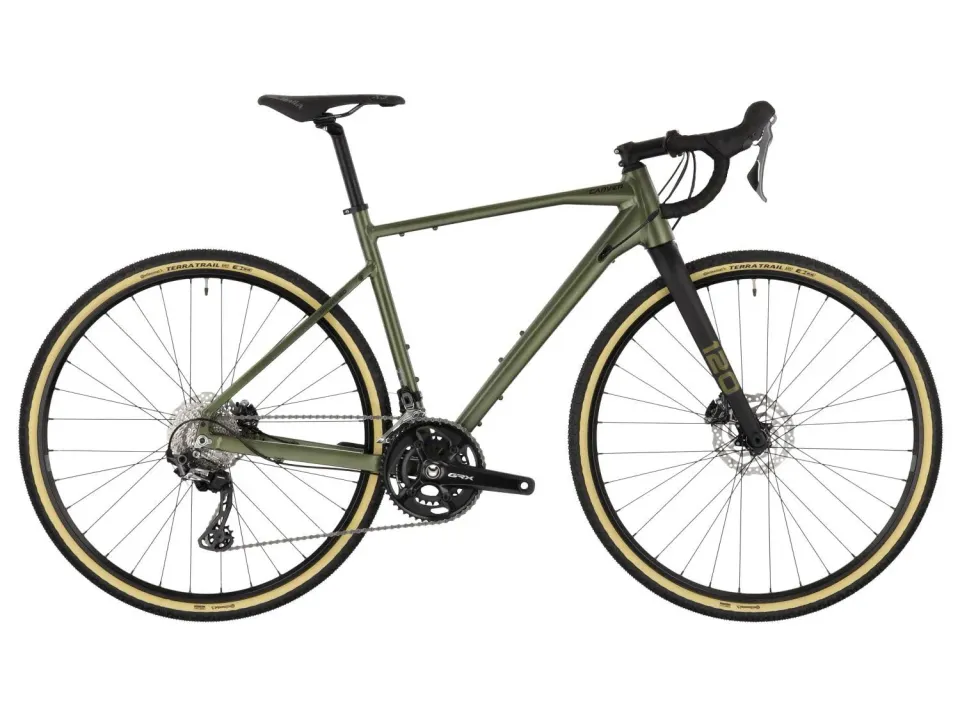 Carver Gravel 120 Gravelbike Green Metallic GRX810