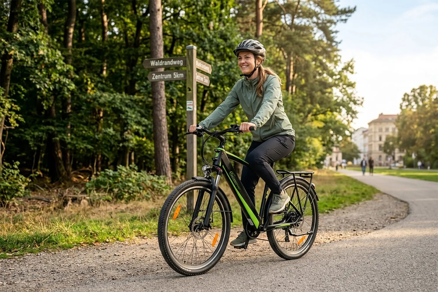 SachsenRad R8T Flex III E-Trekkingbike schwarz neu