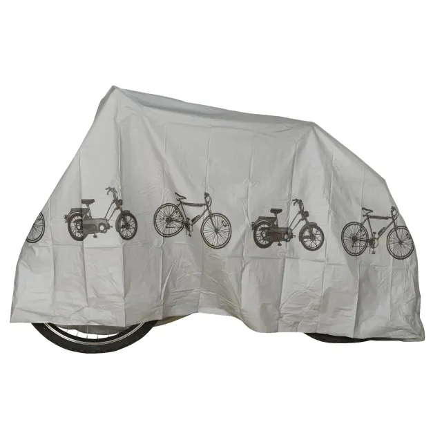 Fischer Universal Fahrradgarage 200x110 cm grau wasserdicht