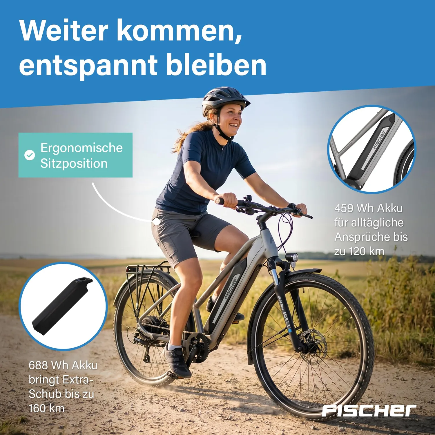Fischer Terra 2.2 Active E-ATB 45cm 688Wh 50Nm