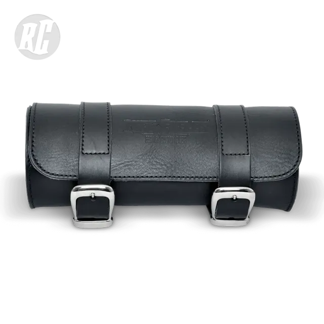 Ruff Cycles Biggie Werkzeugtasche Leder schwarz 2 Riemen