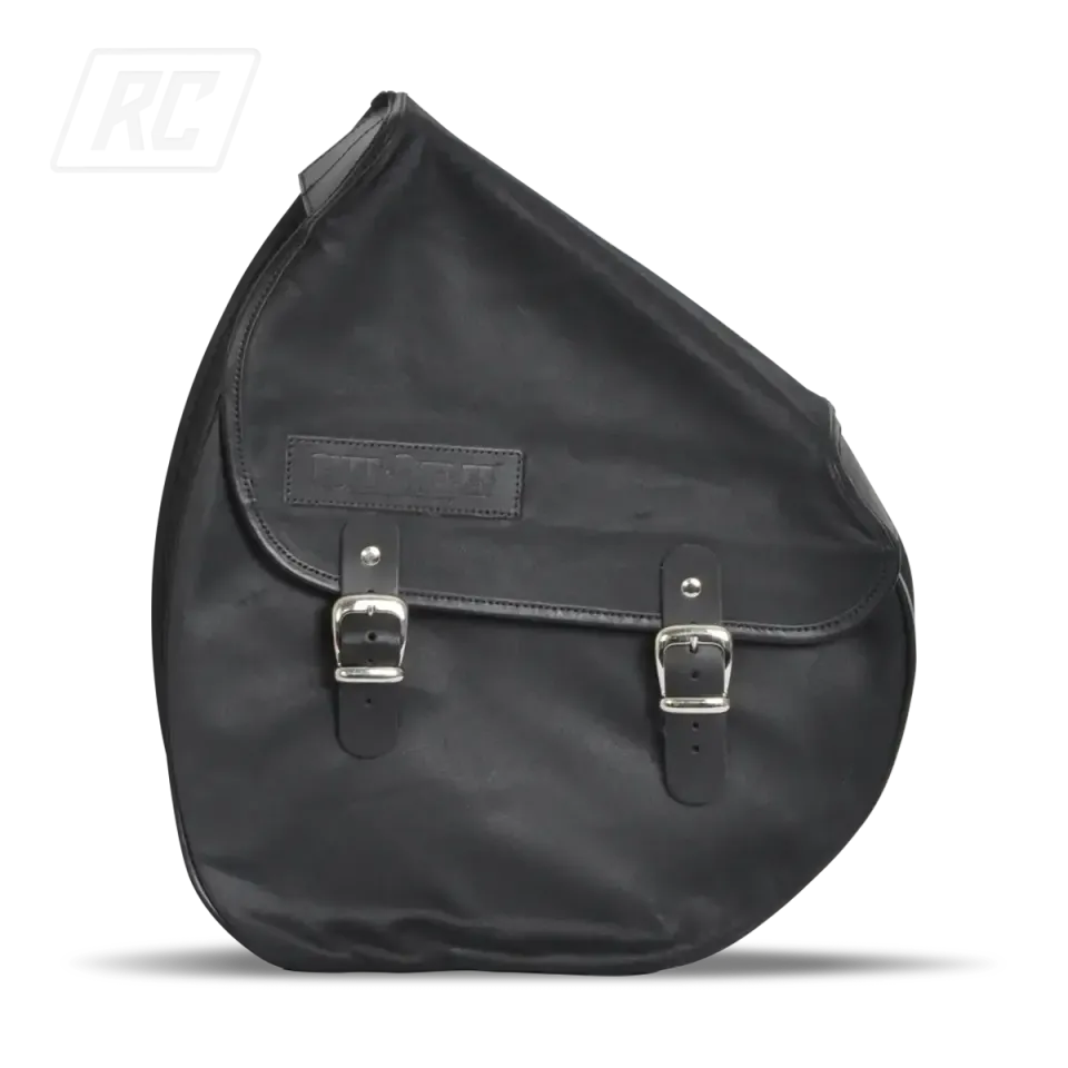 Ruff Cycles The Ruffian Saddle Bag Slim Satteltasche Schwarz links