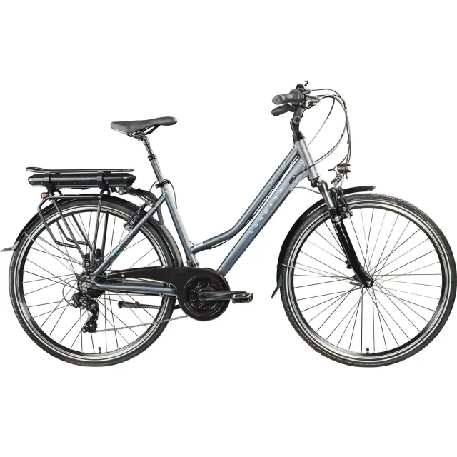 Zündapp Green 7.7 Damen E-Bike 28 Zoll 48 cm grau/blau