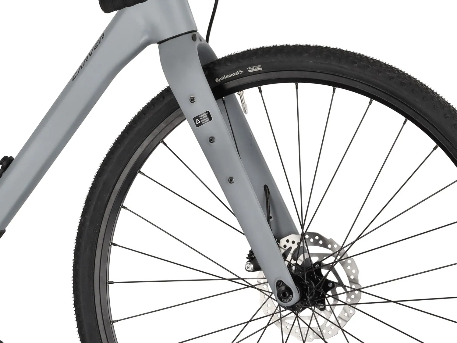 Carver Gravel 200 2025 Gravelbike Diamant Flat Grey Gr. M