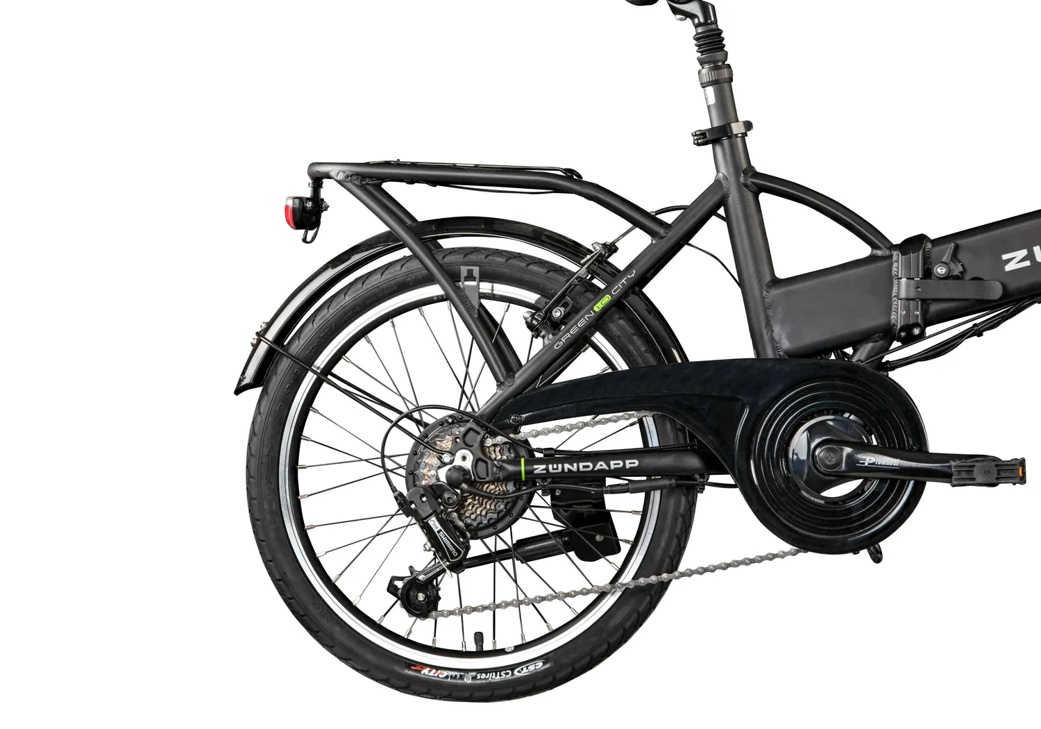 Zündapp Z101 E-Klapprad 20 Zoll schwarz faltbar