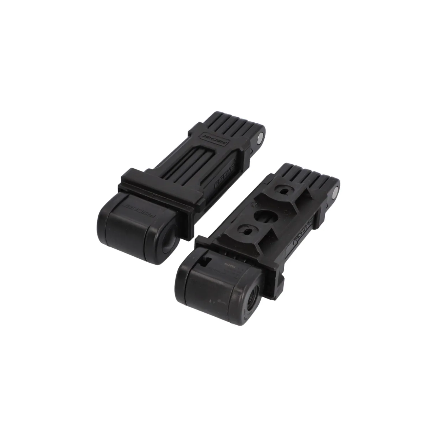 Fischer Protec FK85 Faltschloss Twin-Set 85 cm schwarz