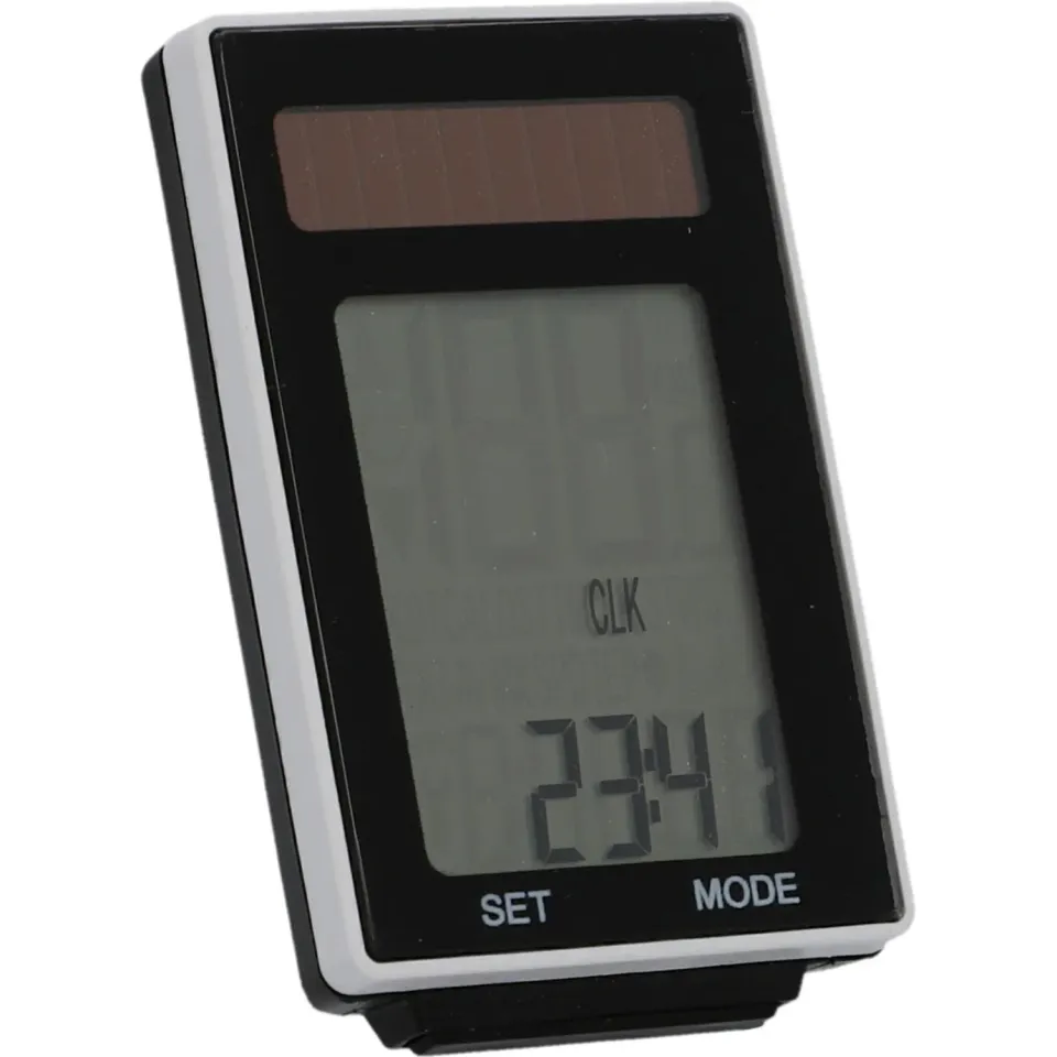 Fischer Solar Fahrradcomputer Funk 22 Funktionen Großdisplay
