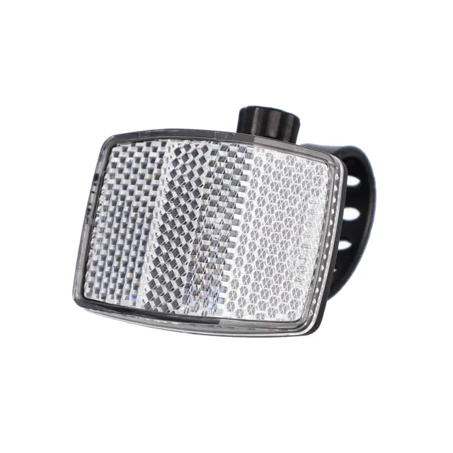 Fischer 85404 Front-Reflektor Vorbau weiß StVZO