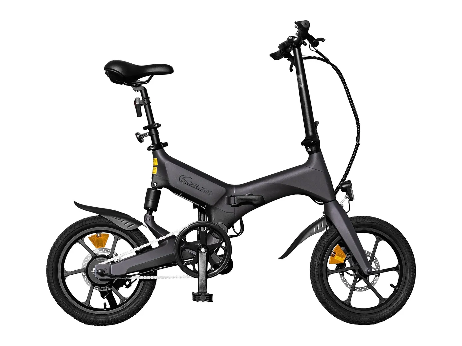 SachsenRad F12 E-Faltrad Magnesium 19kg gebraucht B-Ware