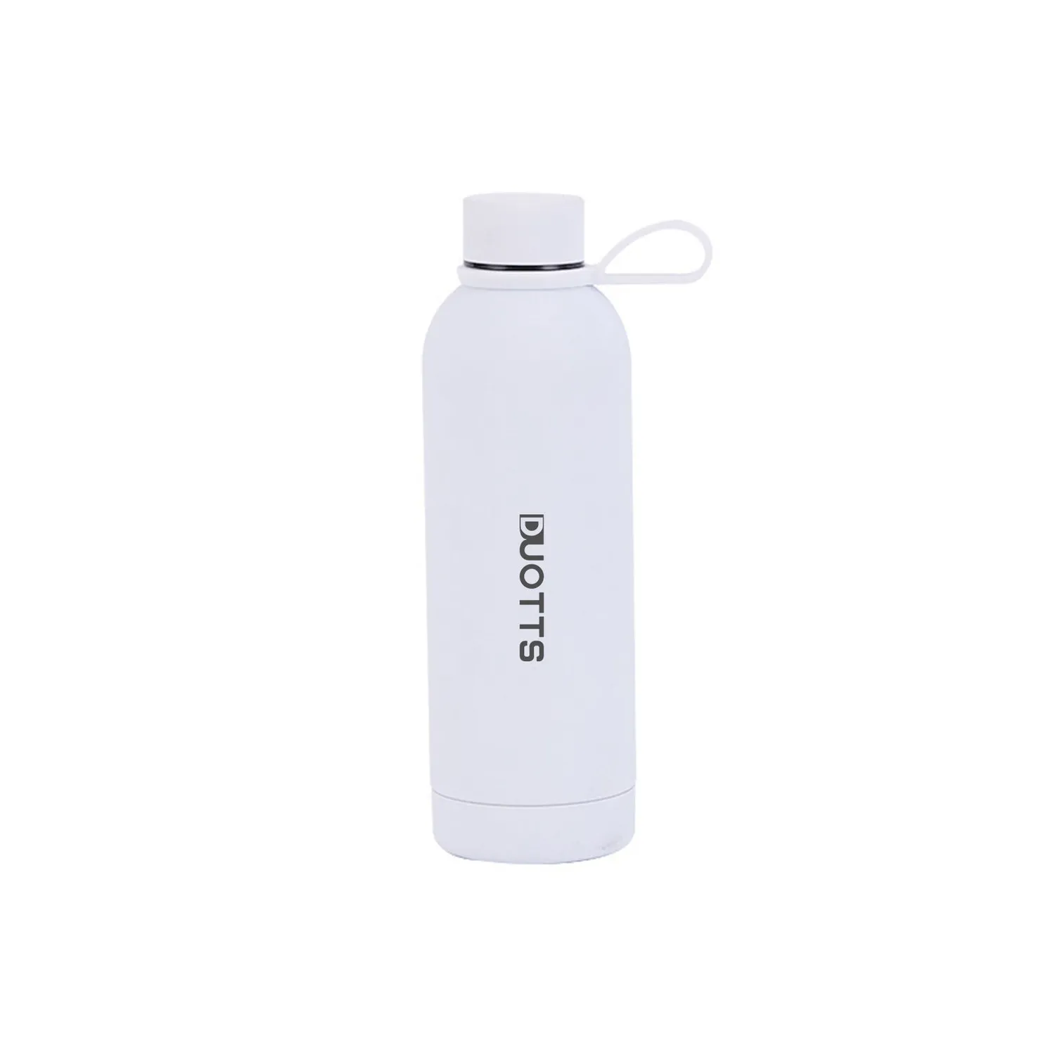 DUOTTS Thermobecher Schwarz 500ml Edelstahl
