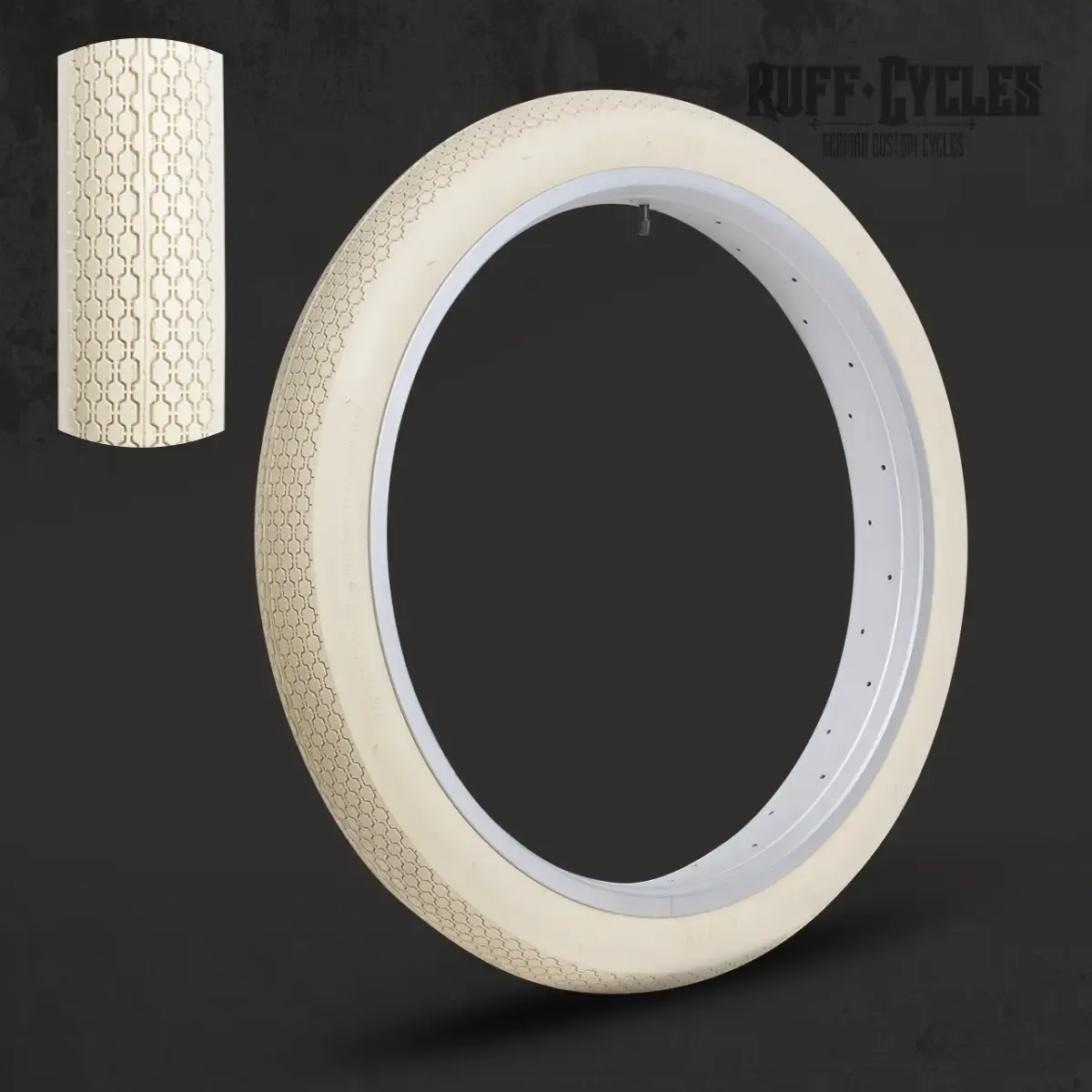 Ruff Cycles Biggie Reifen Ruffer V2 26x3.0 Cream