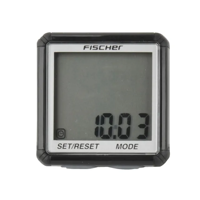 Fischer Trend Fahrradcomputer grau 13 Funktionen