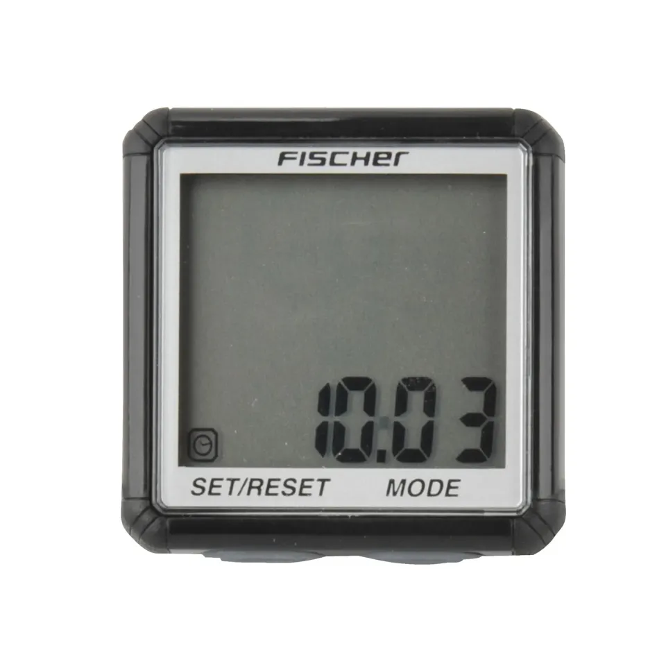 Fischer Trend Fahrradcomputer grau 13 Funktionen