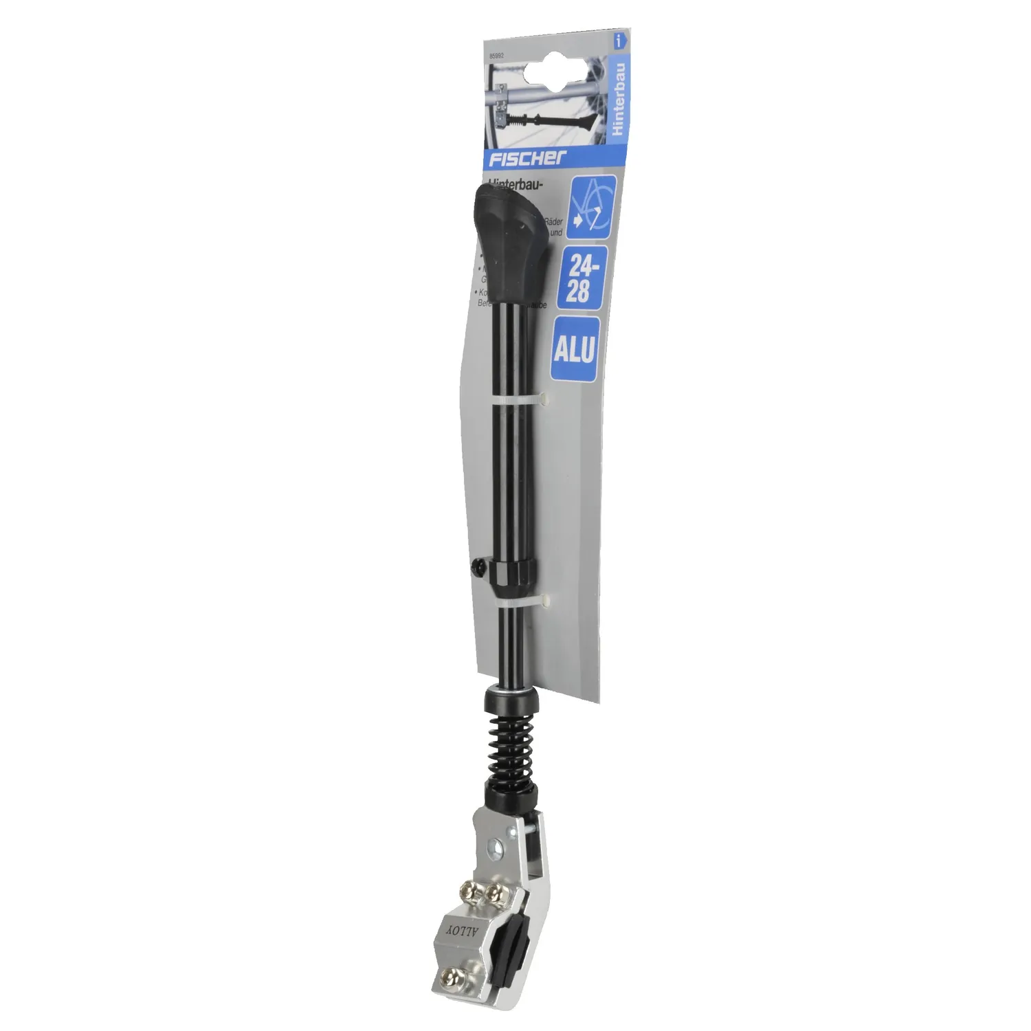 Fischer Seitenständer Hinterbauständer 24-28 Zoll Aluminium