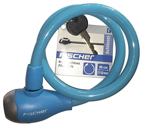 Fischer Kabelschloss 65 cm Zahlencode 12 mm farbsortiert
