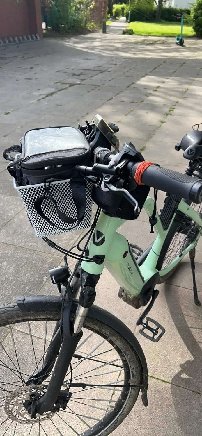 Fischer Kinder Lenkerkorb 24cm farblich sortiert