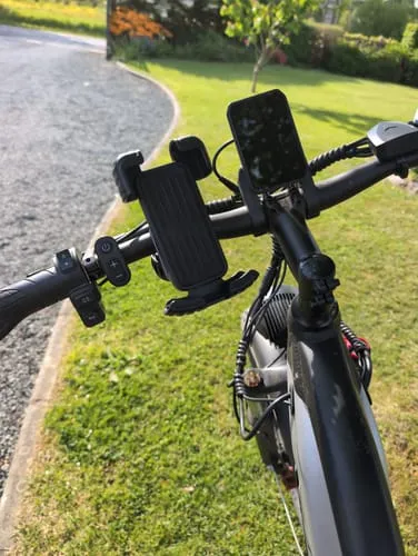 DUOTTS Handyhalterung Fahrrad stoßdämpfend E-Bike