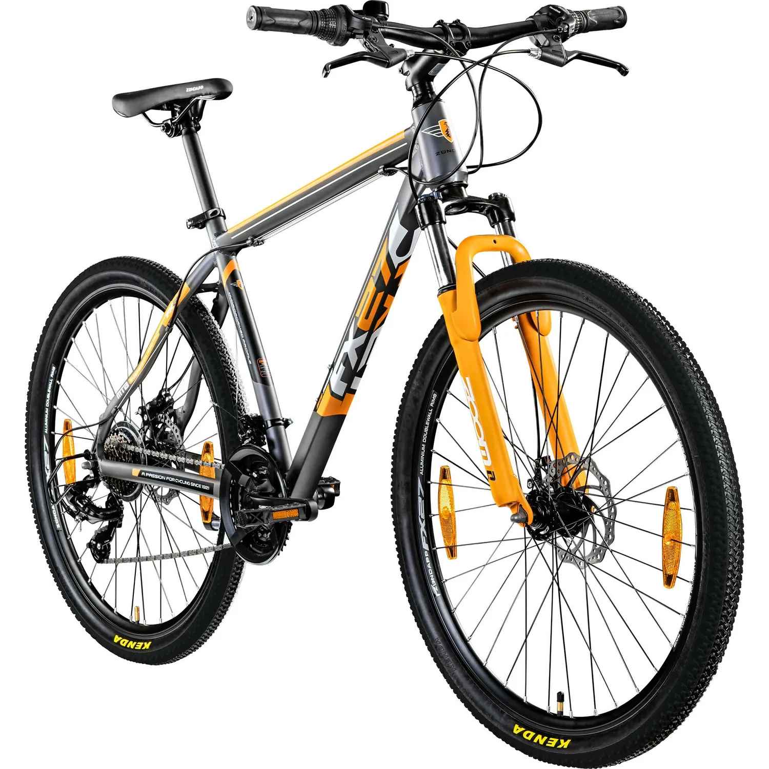 Zündapp FX27 Mountainbike 27,5 Zoll 48 cm grau 21-Gang