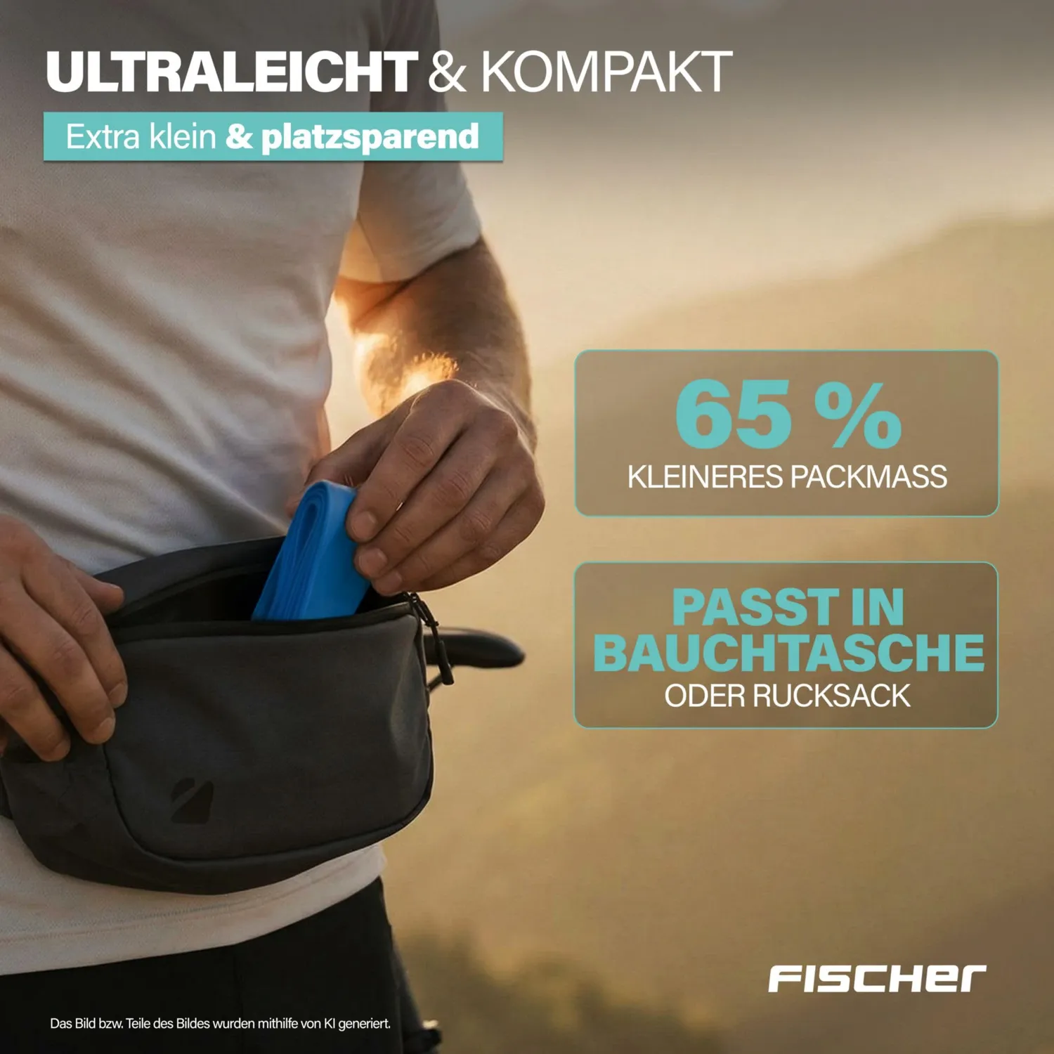 fischer TPU Fahrradschlauch MTB 27,5 Zoll 2.10-2.60 SV