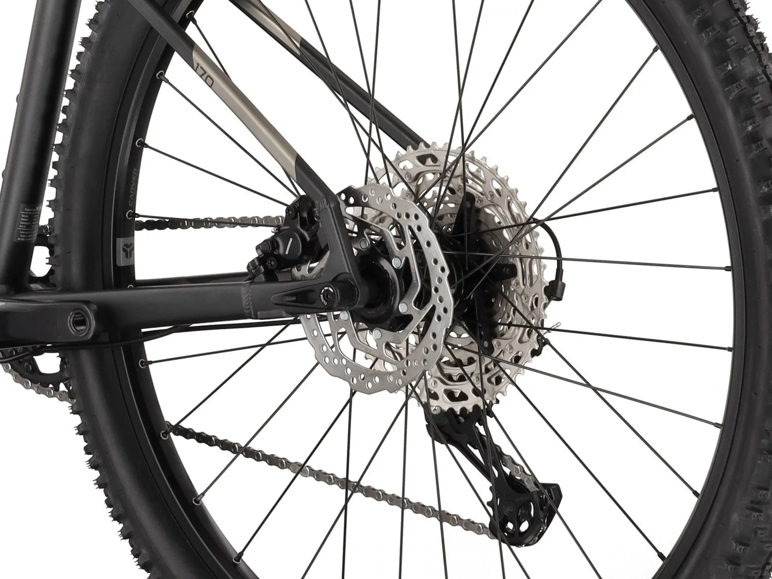 Carver Strict 170 MTB Hardtail Dark Grey XT 1x12
