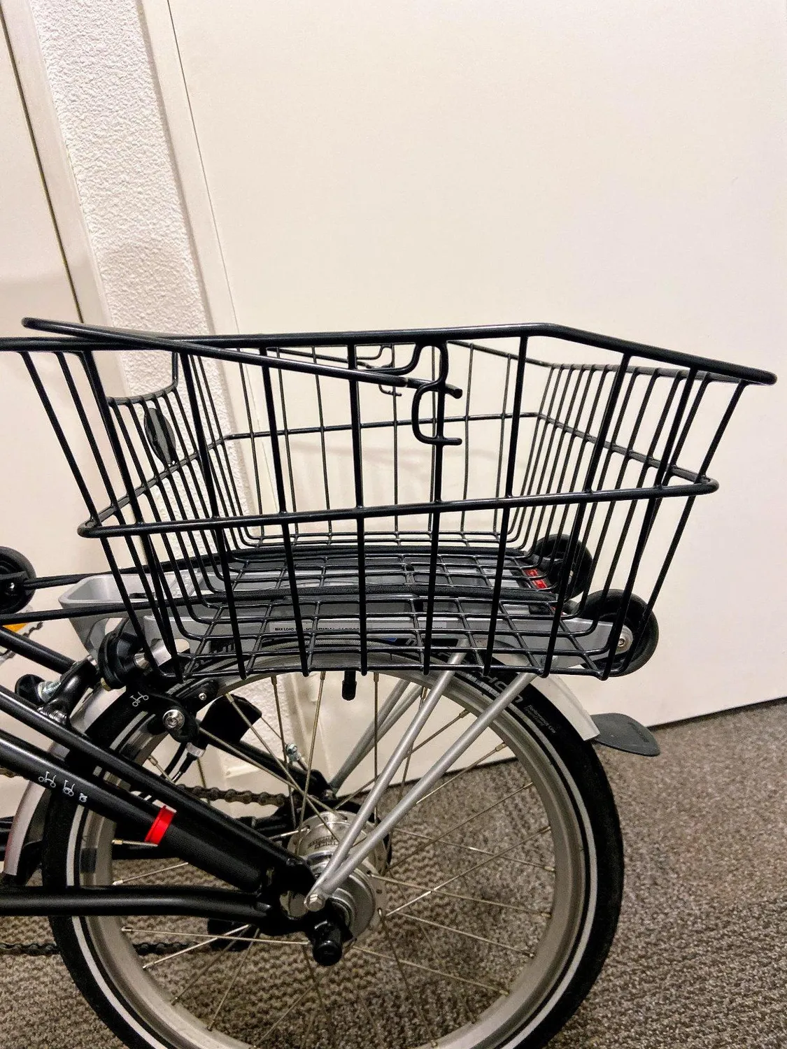 Fischer Gepäckträger-Korb Fahrradkorb 32x40x19 cm