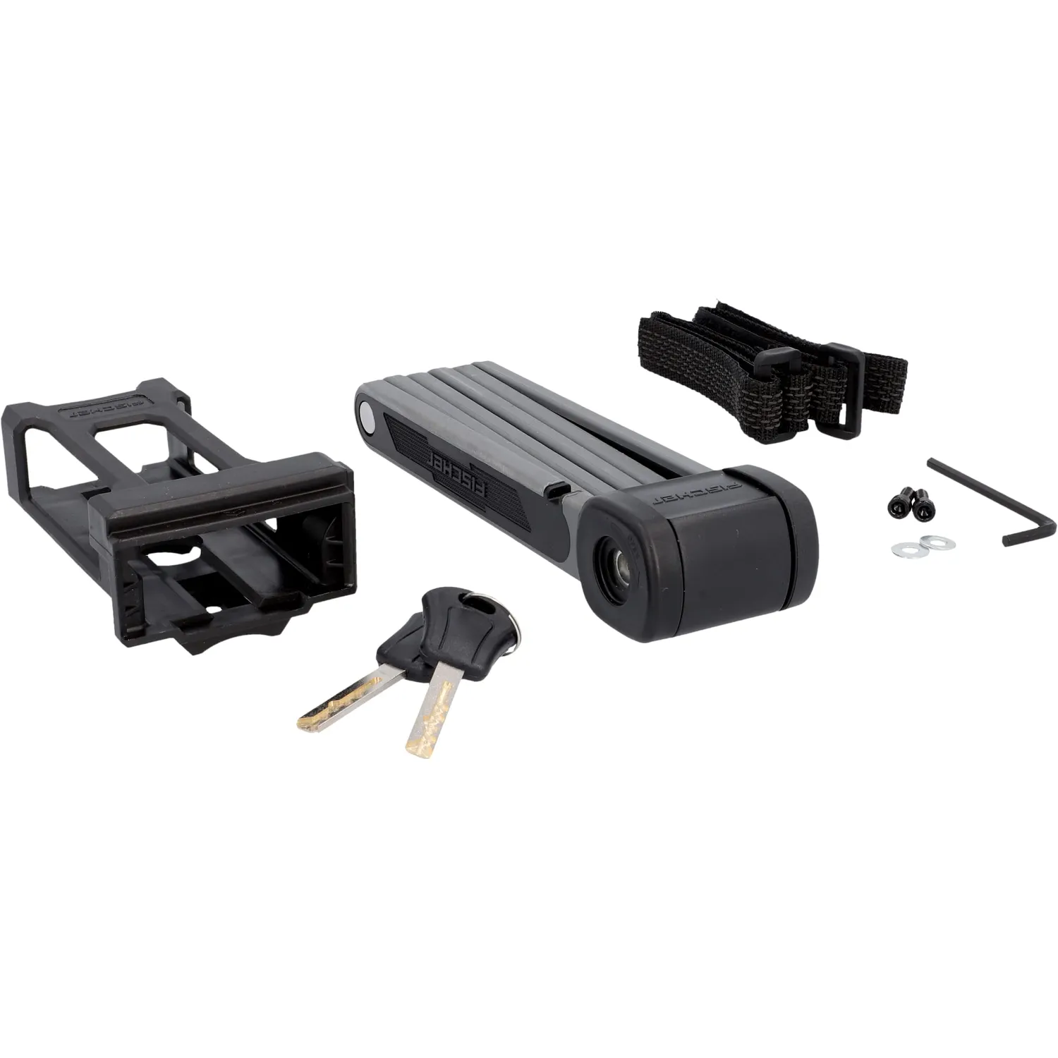 Fischer Protec FKS85 Faltschloss 85 cm Schwarz Level 8
