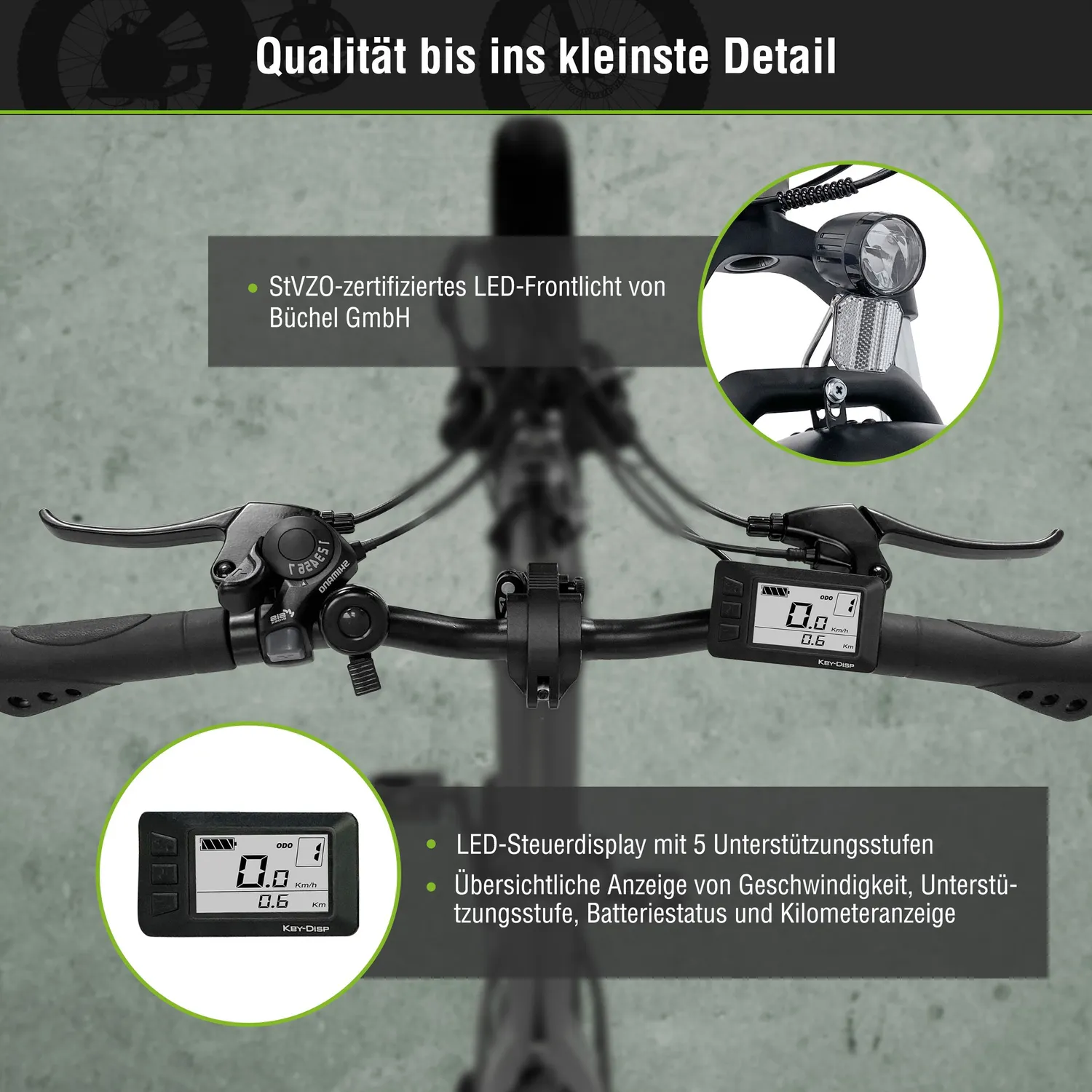 SachsenRad F6 Safari E-Faltrad 85 Nm 20 Zoll