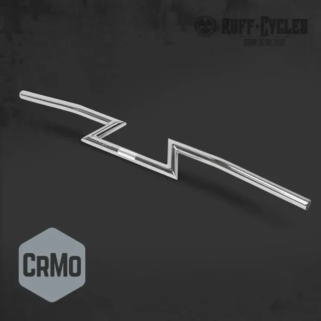 Ruff Cycles Biggie Z-Dragbar Lenker CrMo verchromt