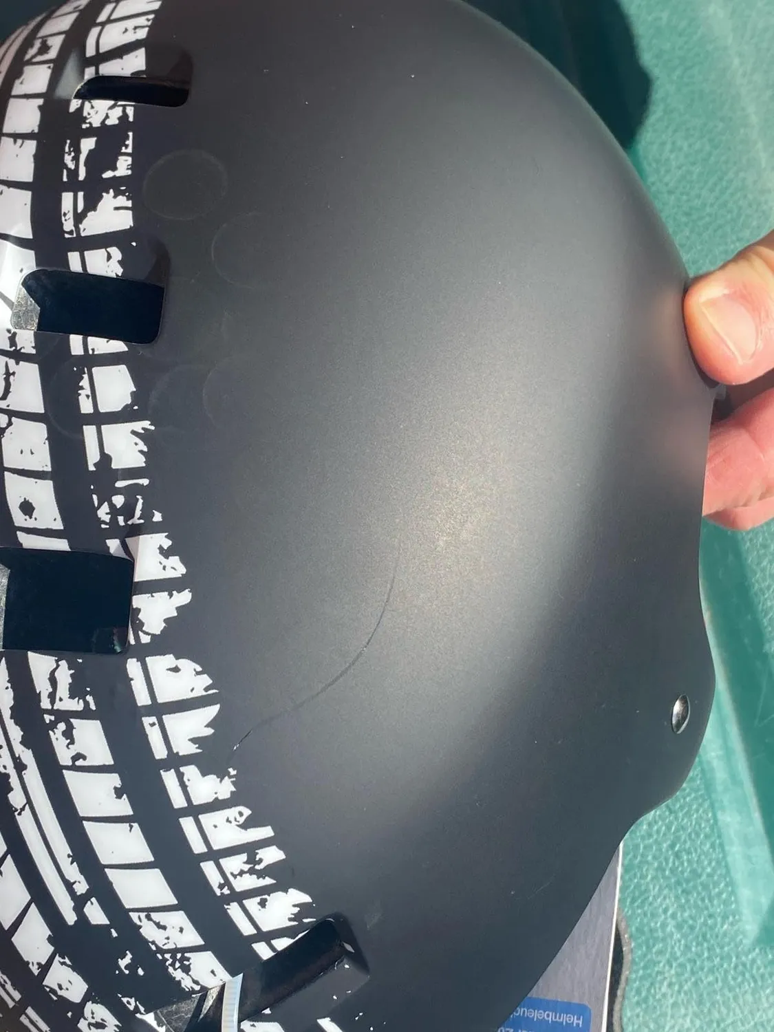 Fischer BMX Plus Ride Fahrradhelm L-XL schwarz belüftet