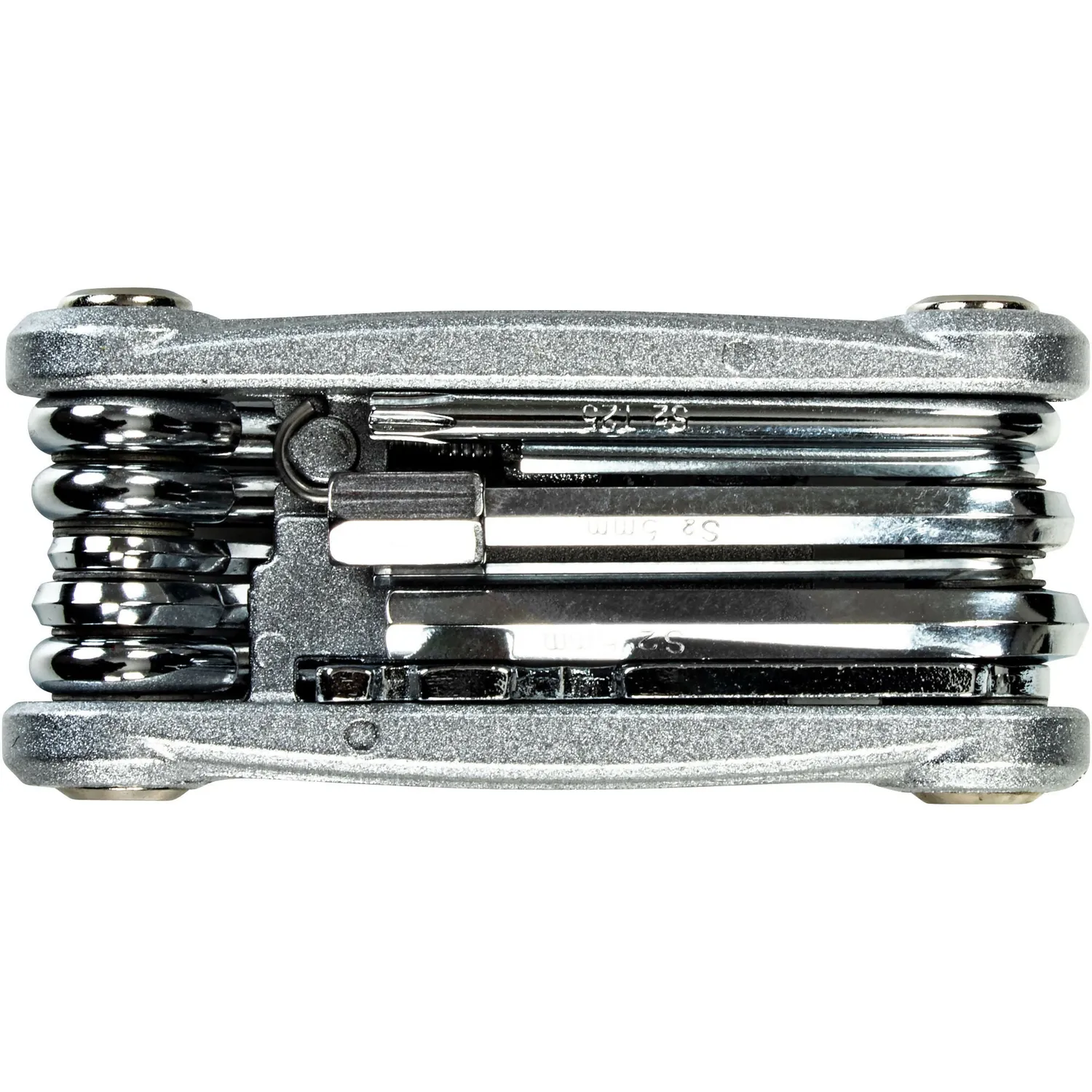 Zündapp Multitool 16 Funktionen silber Fahrradwerkzeug