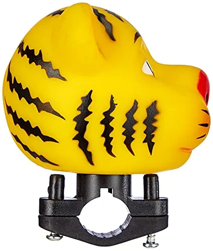 Fischer Tiger Ballhupe Fahrradglocke gelb Kunststoff