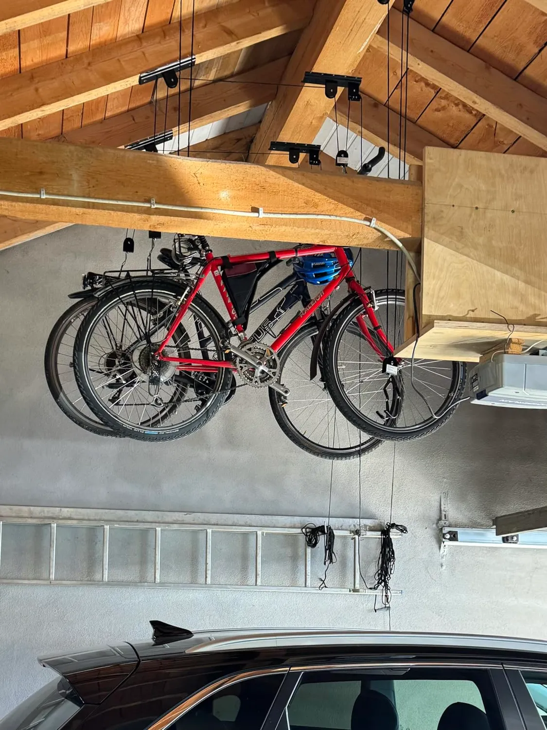 Fischer Fahrradlift Plus Deckenlift 30 kg bis 4 m