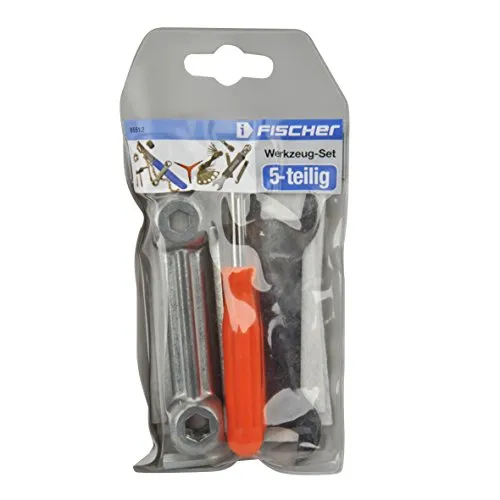 Fischer Werkzeug-Set 85512 5-teilig Silber