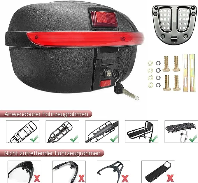 SachsenRad Globus Gepäckträger-Box B-Ware 16 L