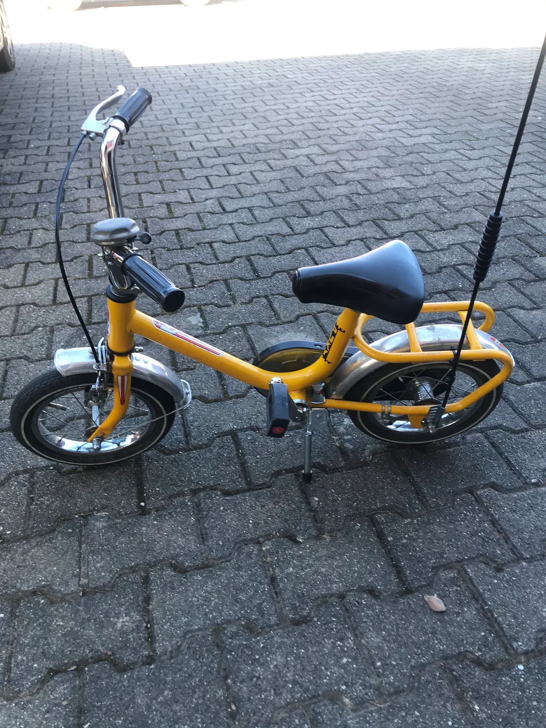 Fischer Seitenständer Kinderfahrrad 12-20 Zoll silber