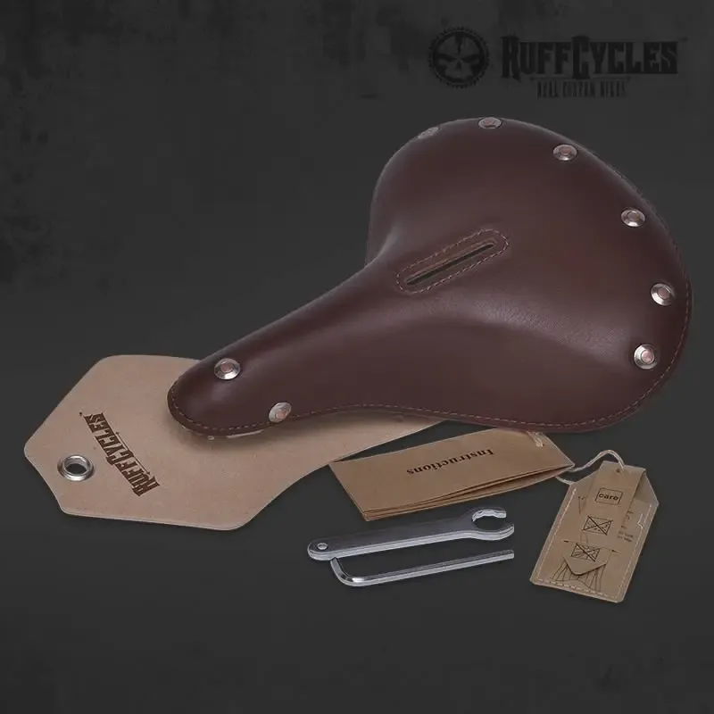 Ruff Cycles Biggie Buttero Sattel Braun Leder