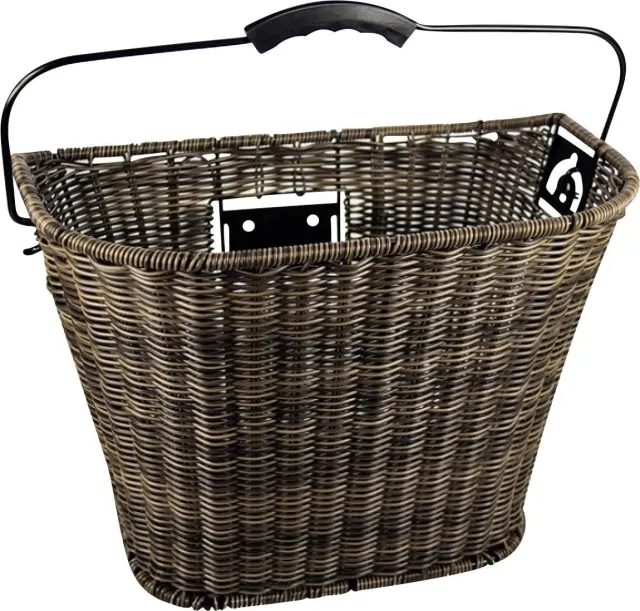 FISCHER Lenkerkorb Retro Polyrattan 5 kg geflochten