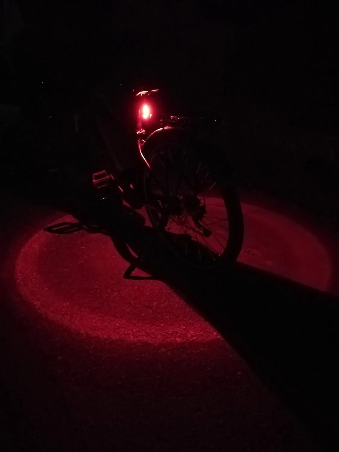Fischer TWIN Akku-Rücklicht Fahrrad-Rückleuchte USB-C