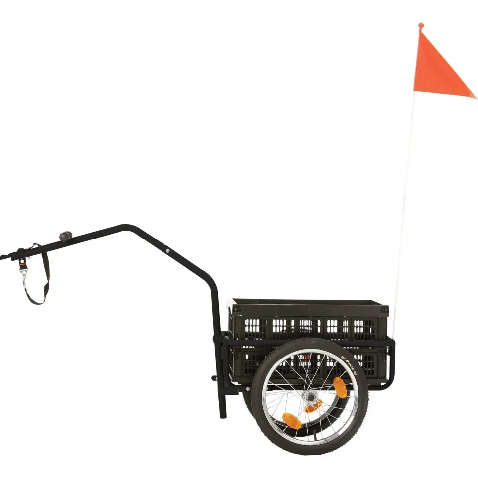 SachsenRad Cargo Max Fahrradanhänger 50 Liter TÜV
